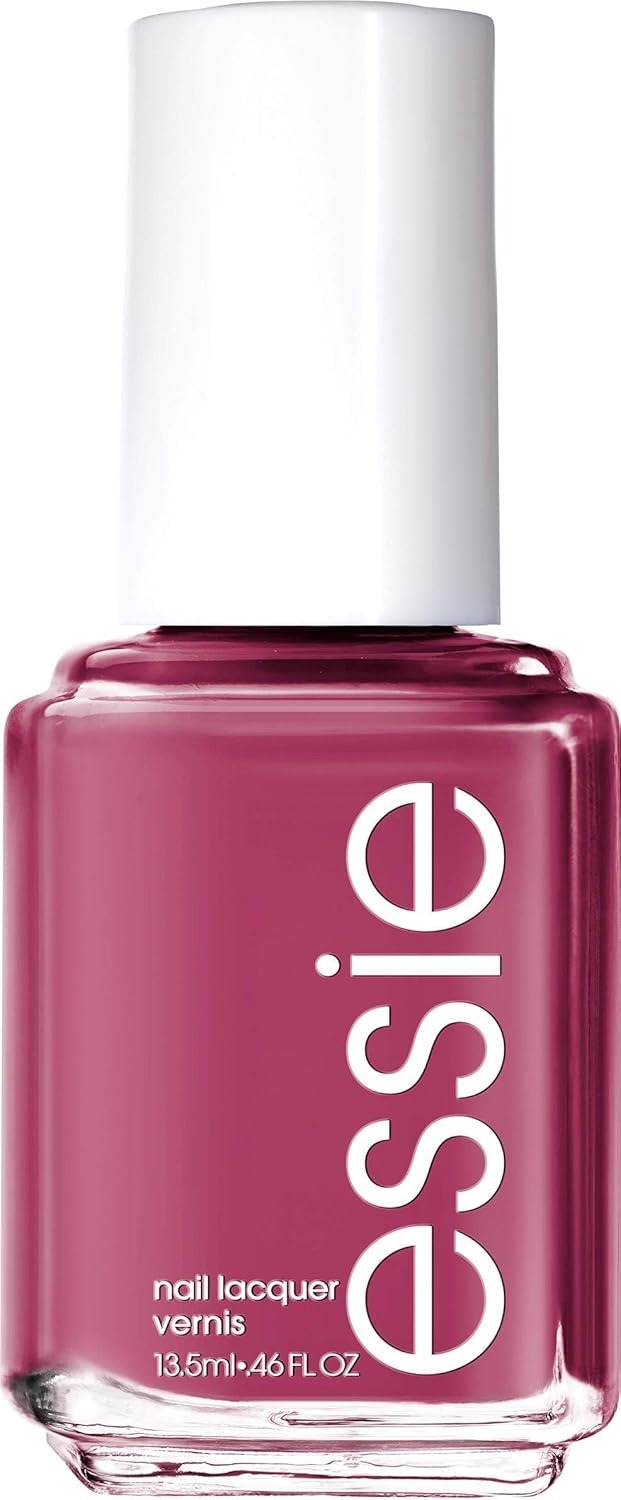 essie, Essie Salon-Quality Nail Polish, Vegan, Raspberry Purple, Drive-In &amp;amp; Dine, 0.46 Fl Oz