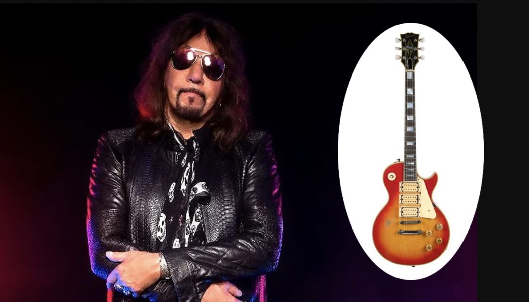 Ace Frehley's 1975 Les Paul Guitar Expected to Fetch $400k-$600k at Auction