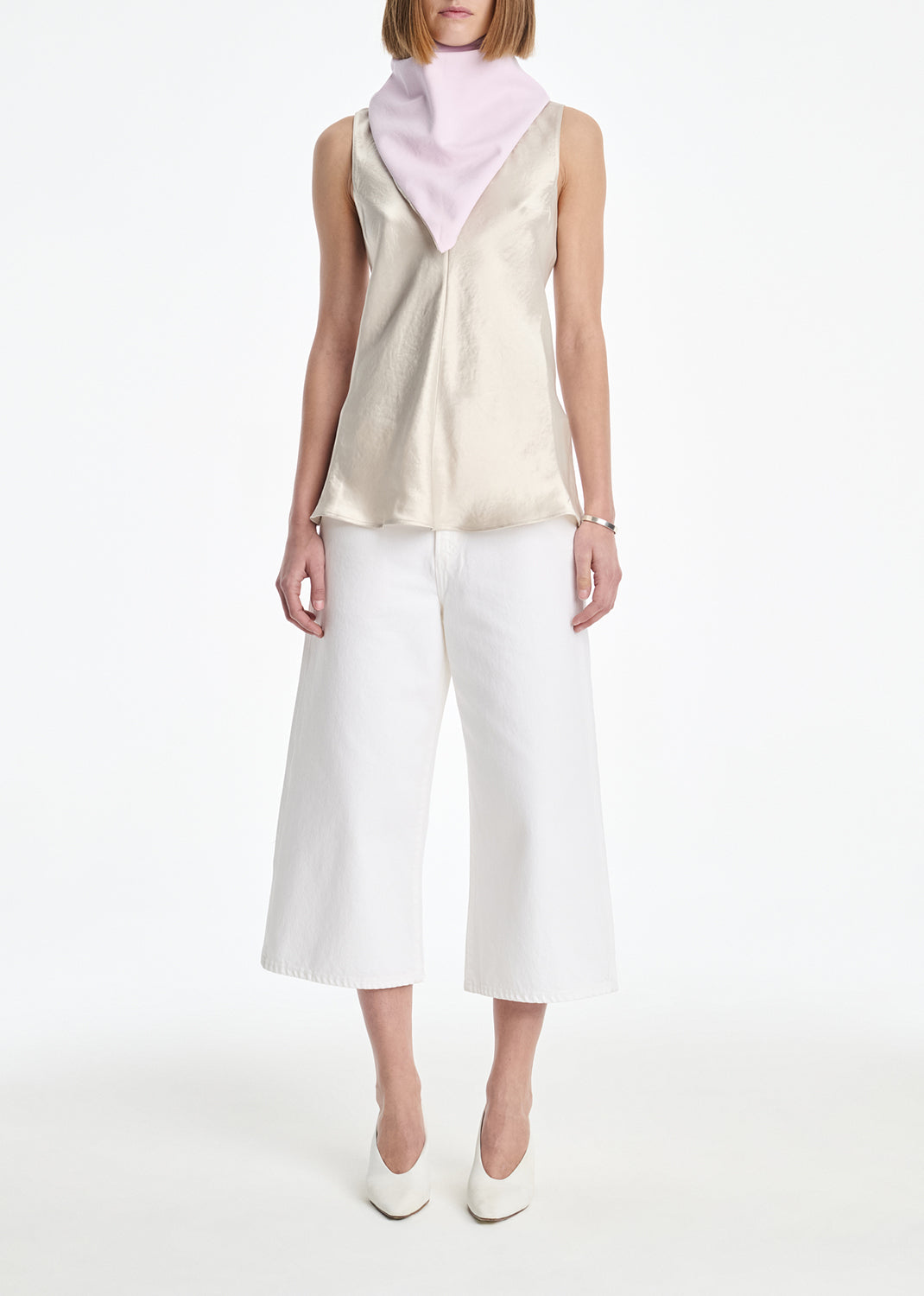 Agolde X Maria Mcmanus Bandana (flyweight) in Stone Wash Powder Pink - Osfa / Stone Wash Powder Pink