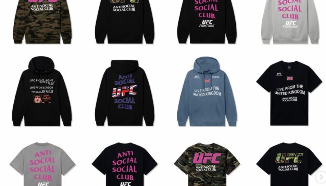 ASSC & UFC Reconnect For New UFC Fight Night 270 Capsule Collection