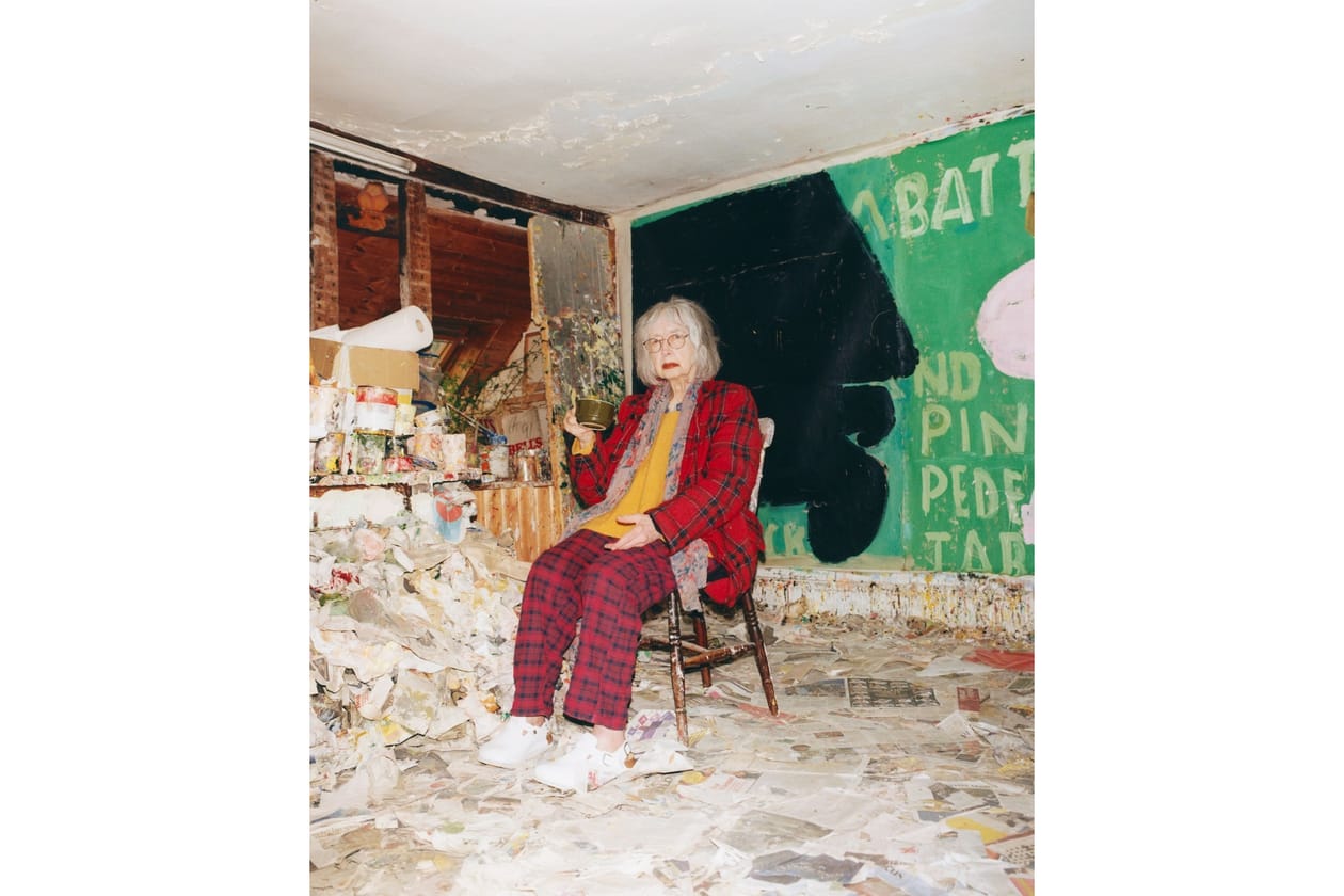 Rose Wylie 'The Picture Comes First' Royal Academy London Exhibition Art Artworks David Zwirner