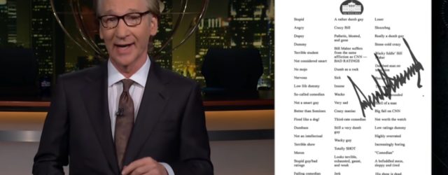 Bill Maher "Honored" to Receive Mark Twain Prize After Reaching "Compromise" with Trump