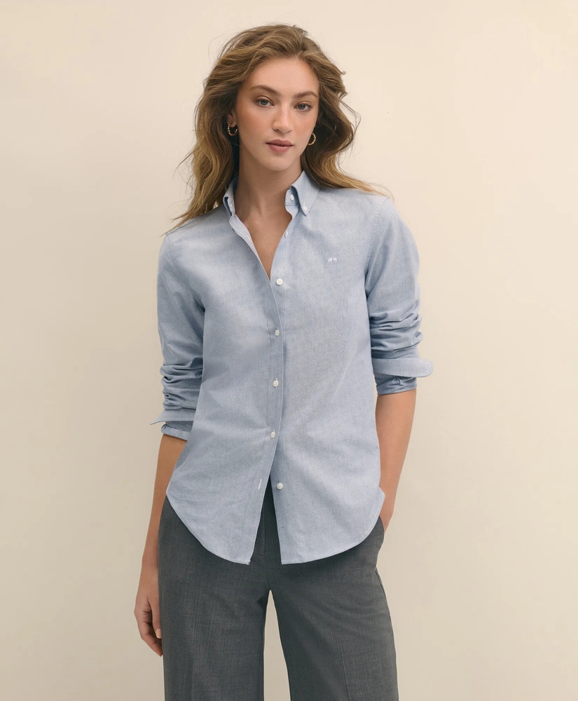 Classic-Fit Cotton Oxford Shirt