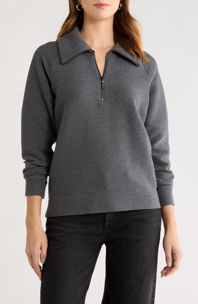 Ottoman Half Zip Pullover