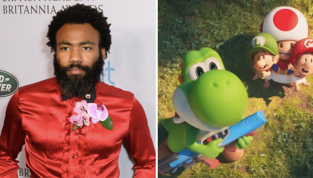 Donald Glover Cast as Yoshi in The Super Mario Galaxy Movie