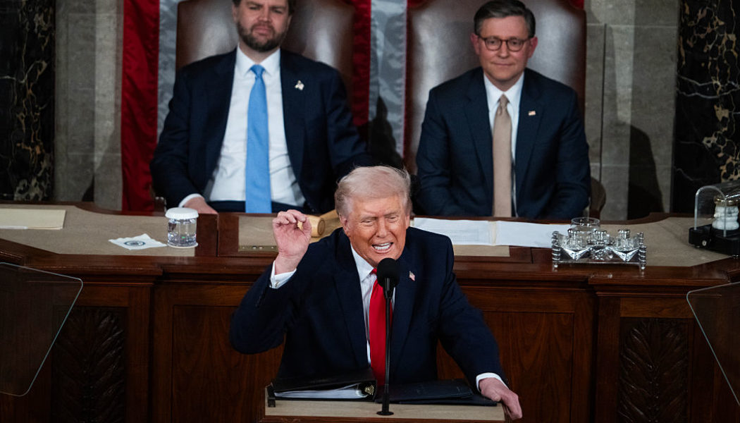 Donald Trump's Record-Breaking, Rambling, Lie-Filled SOTU Speech Slammed On Social Media