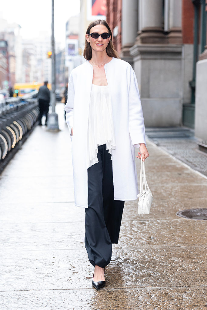 Karlie Kloss is seen in SoHo on March 23, 2026 in New York City. (Photo by TheStewartofNY/GC Images)