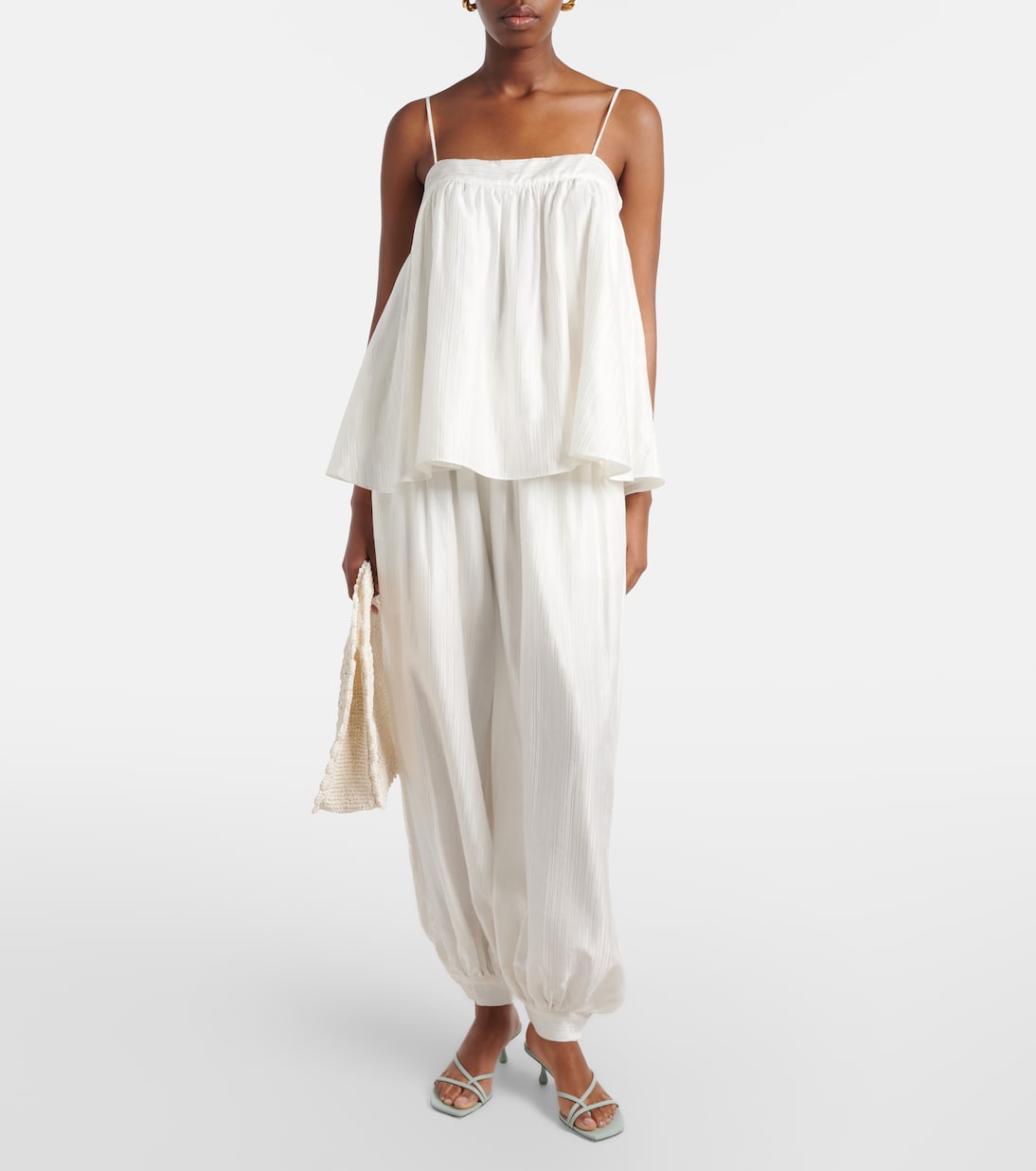 Striped Balloon Pants