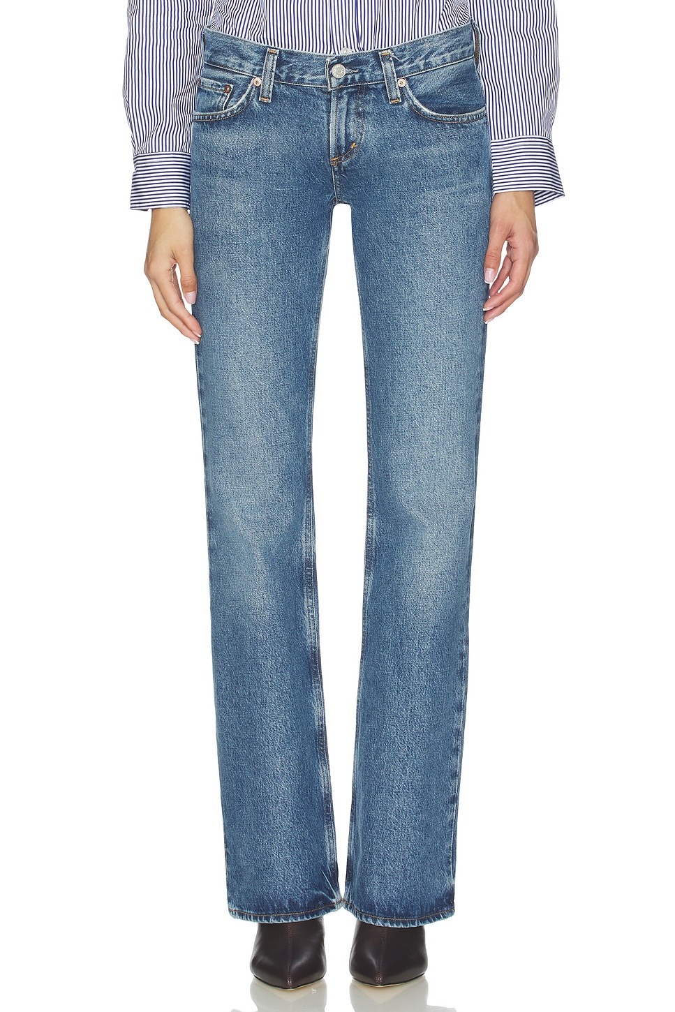 Agolde, Low Rise Boot Jeans