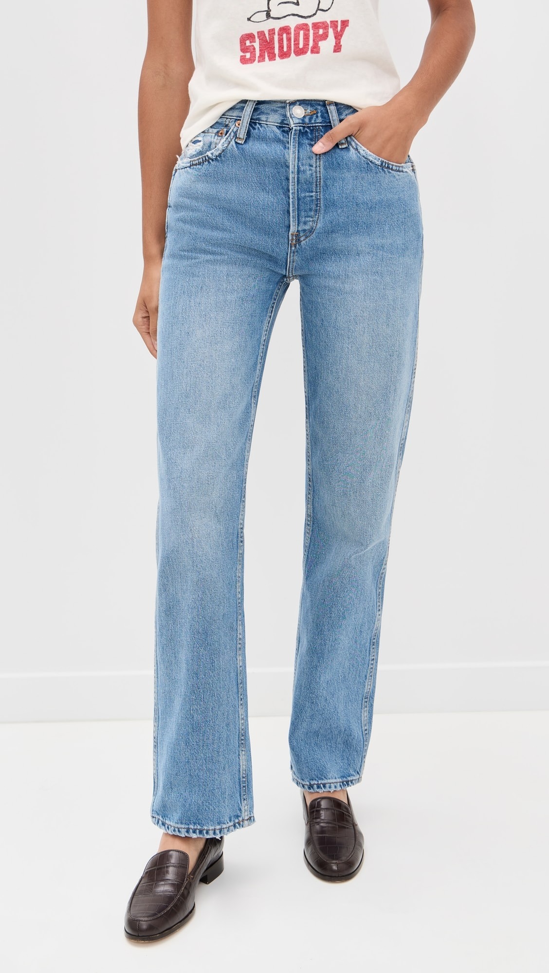 Re/Done, 90s High Rise Loose Jeans
