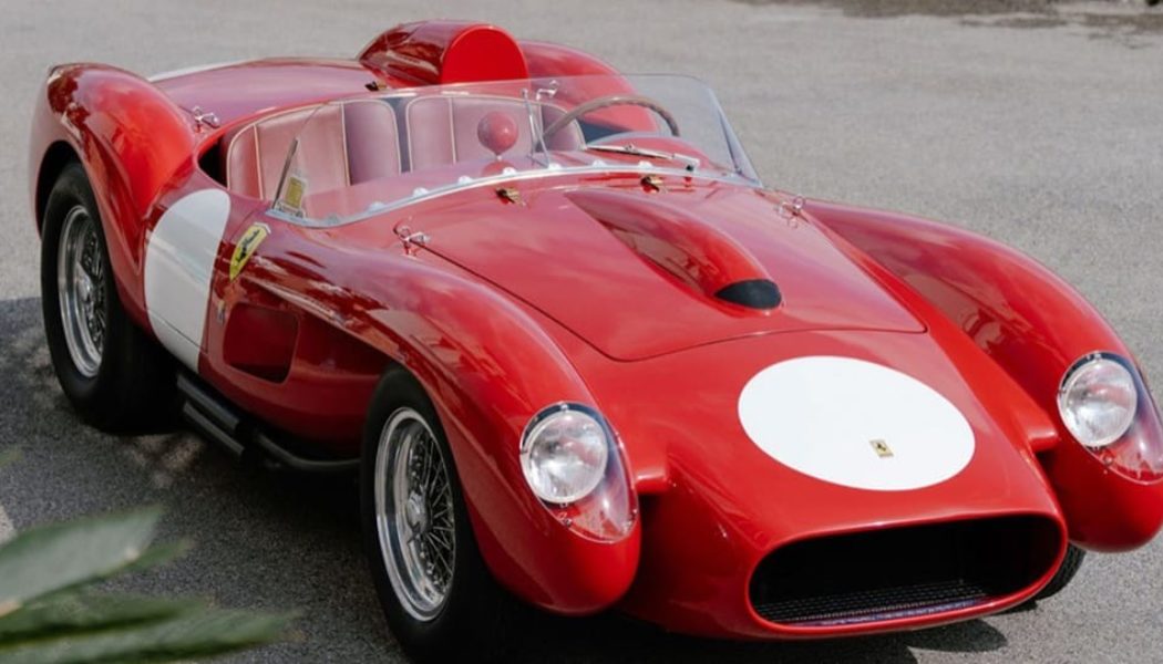 F1 Star Charles Leclerc Drives a $12 Million USD Ferrari 250 Testa Rossa as a Wedding Getaway Car