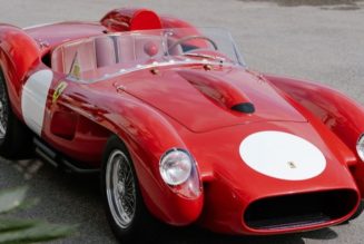 F1 Star Charles Leclerc Drives a $12 Million USD Ferrari 250 Testa Rossa as a Wedding Getaway Car