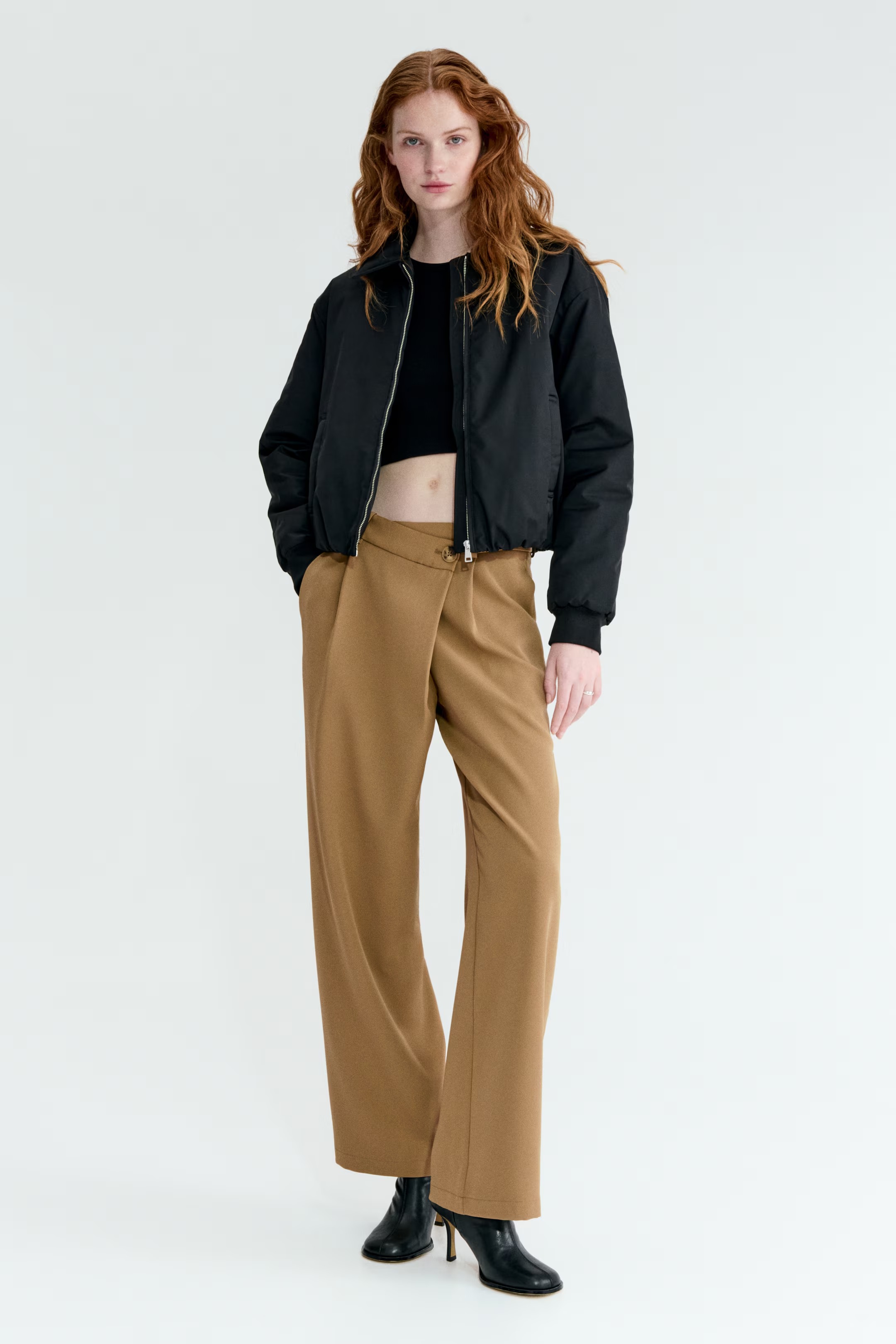 H&amp;amp;M, Wrapover Dress Pants