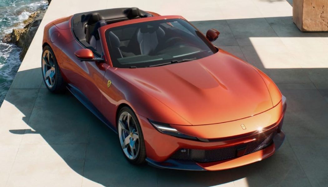 Ferrari Unveils the 631-HP Amalfi Spider