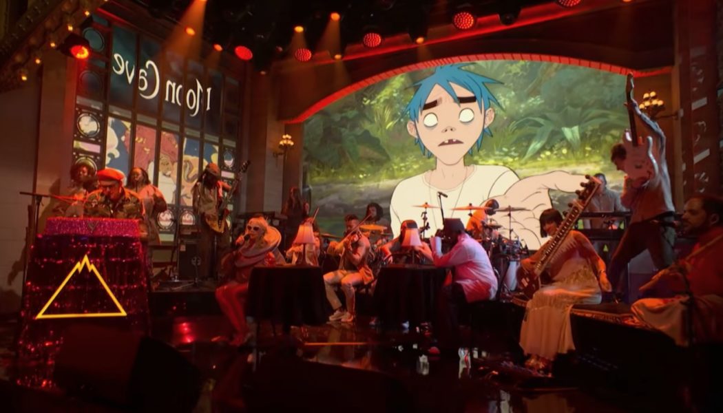 Gorillaz Climb the Mountain to Make Their Long-Awaited SNL Debut