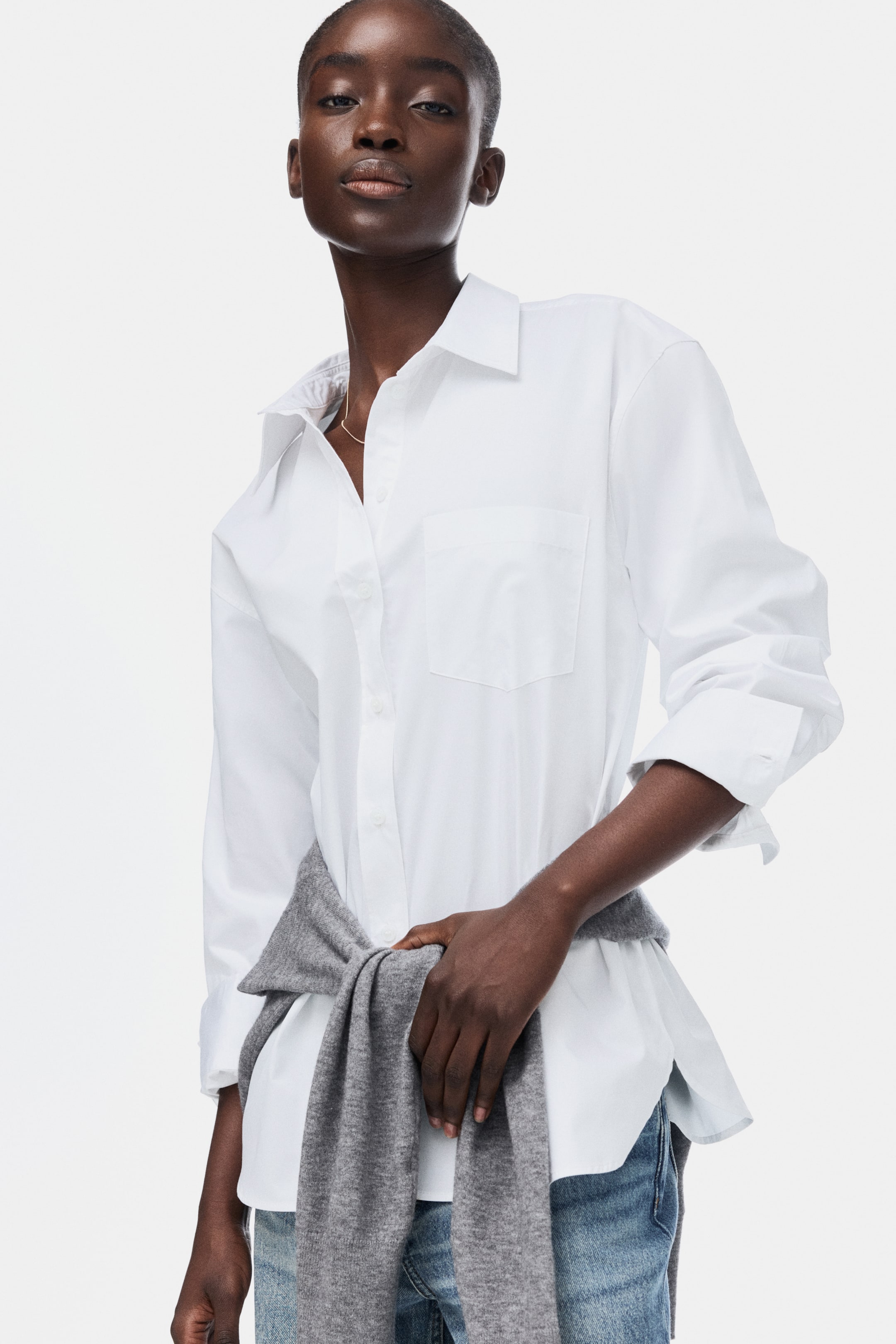 Oversized Shirt - White