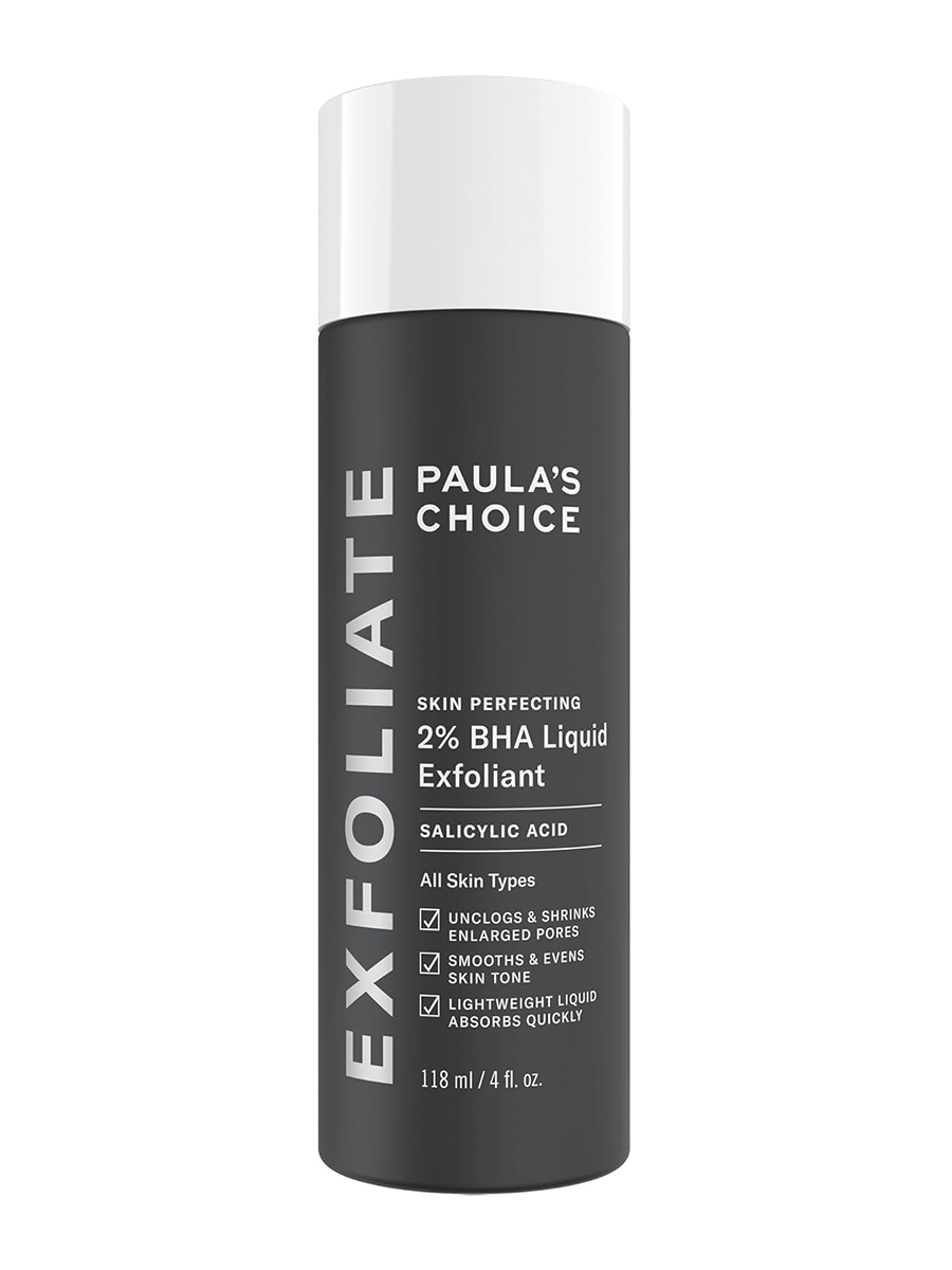 Paula's Choice, Paulas Choice--Skin Perfecting 2% Bha Liquid Salicylic Acid Exfoliant--Facial Exfoliant for Blackheads, Enlarged Pores, Wrinkles &amp;amp; Fine Lines, 4 Oz Bottle