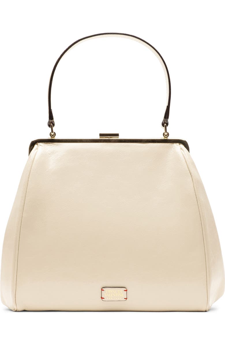Katherine Frame Leather Handbag