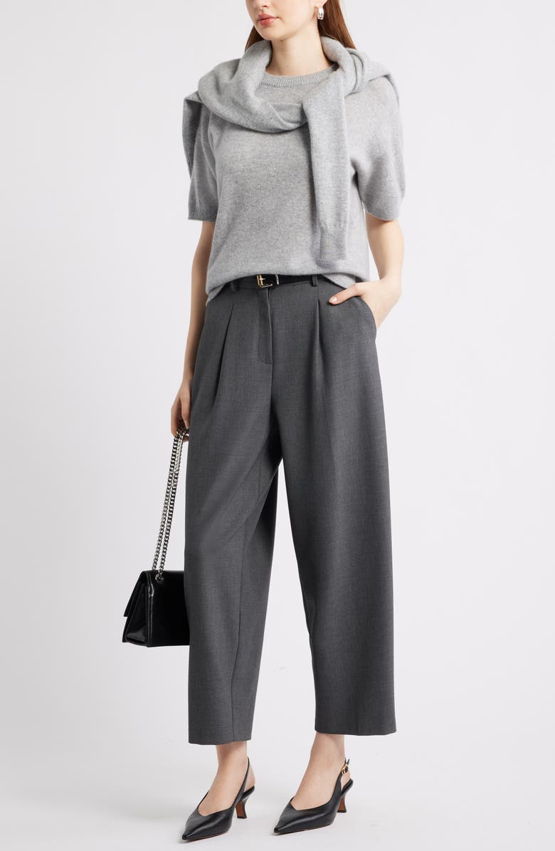 Short Sleeve Cashmere Sweater