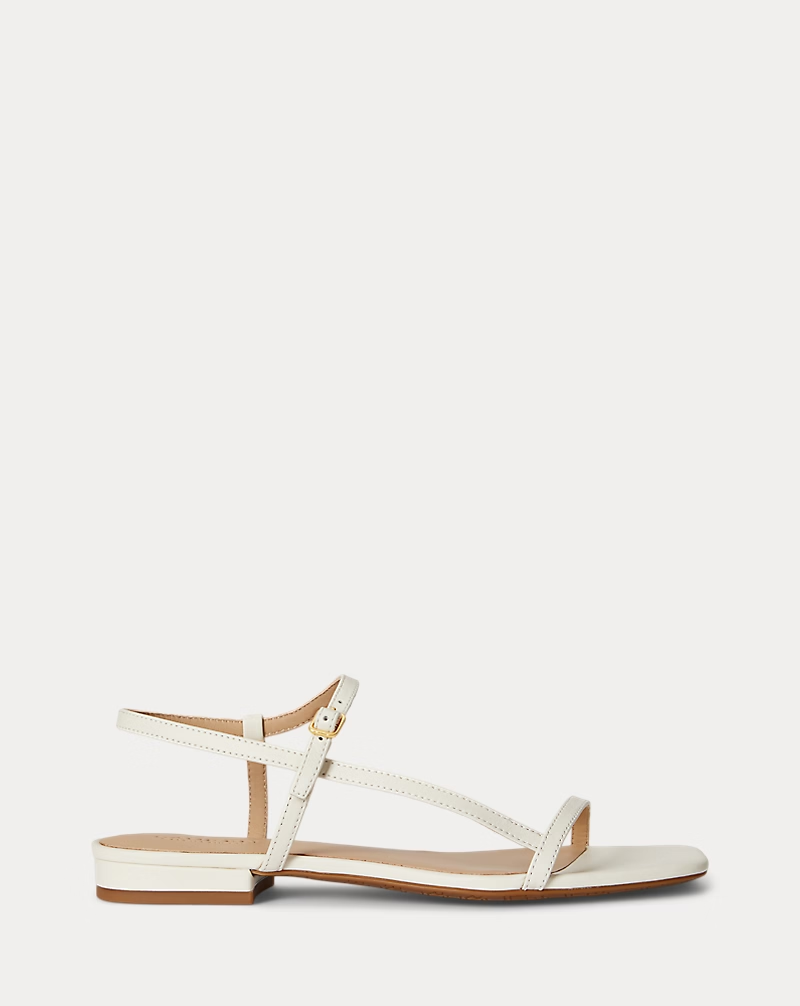 Ralph Lauren, Lainee Nappa Leather Sandal