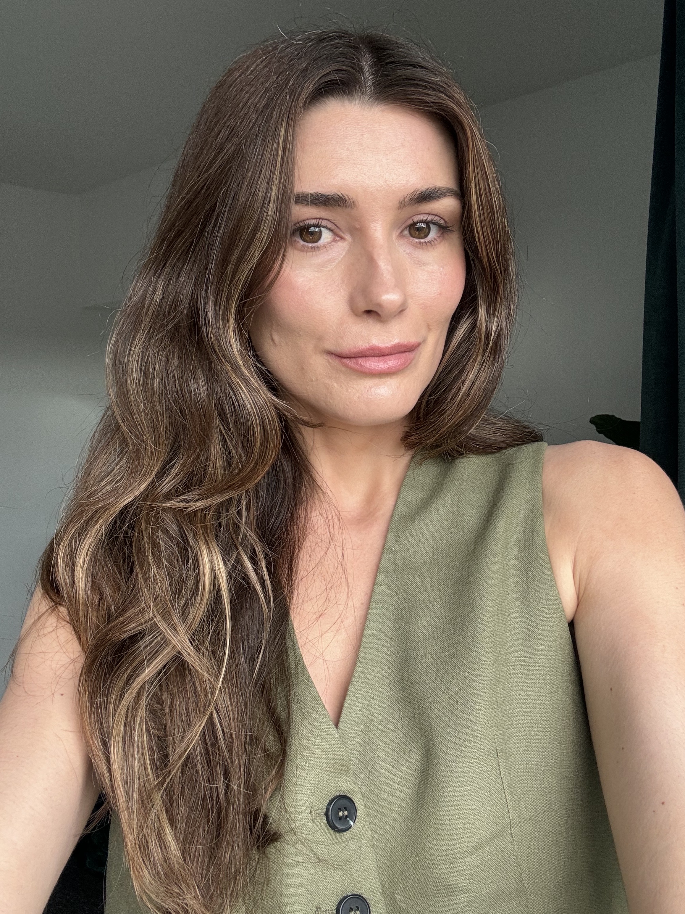 Beauty editor Eleanor Vousden's skin before using Medik8 Crystal Retinal