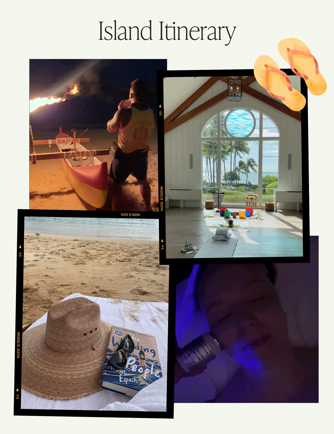 a collage of activities at the Four Seasons Resort Oahu at Ko Olina