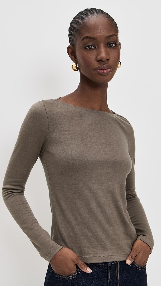 Renggli Long Sleeve Boatneck Tee