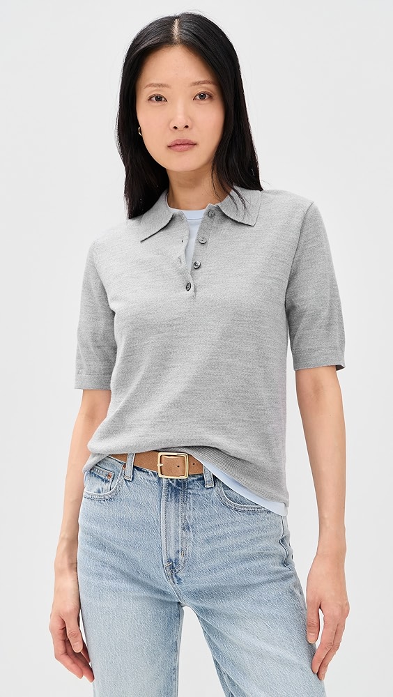 Sold Out Nyc the Refined Wool Knit Polo
