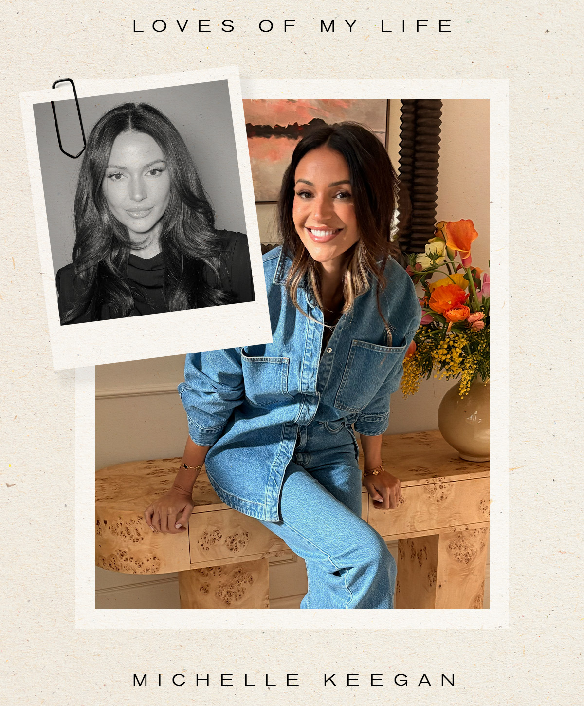 Michelle Keegan tells Who What Wear about the loves of her life