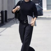 Margot Robbie Just Proved All-Black Is Always Chic (Even in Spring)