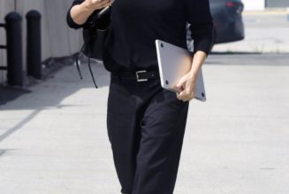 Margot Robbie Just Proved All-Black Is Always Chic (Even in Spring)
