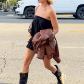 Margot Robbie Just Wore the Game-Day Outfit Every College Student Loves