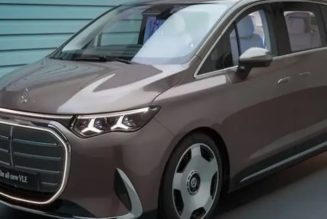 Mercedes-Benz Unveils the All-New Electric VLE Grand Limousine