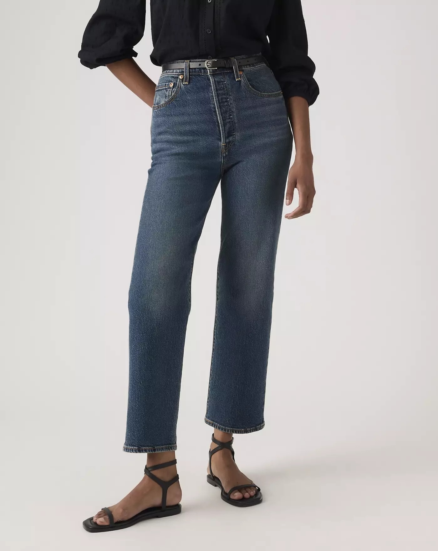 Levi's, Ribcage Straight Ankle Jeans