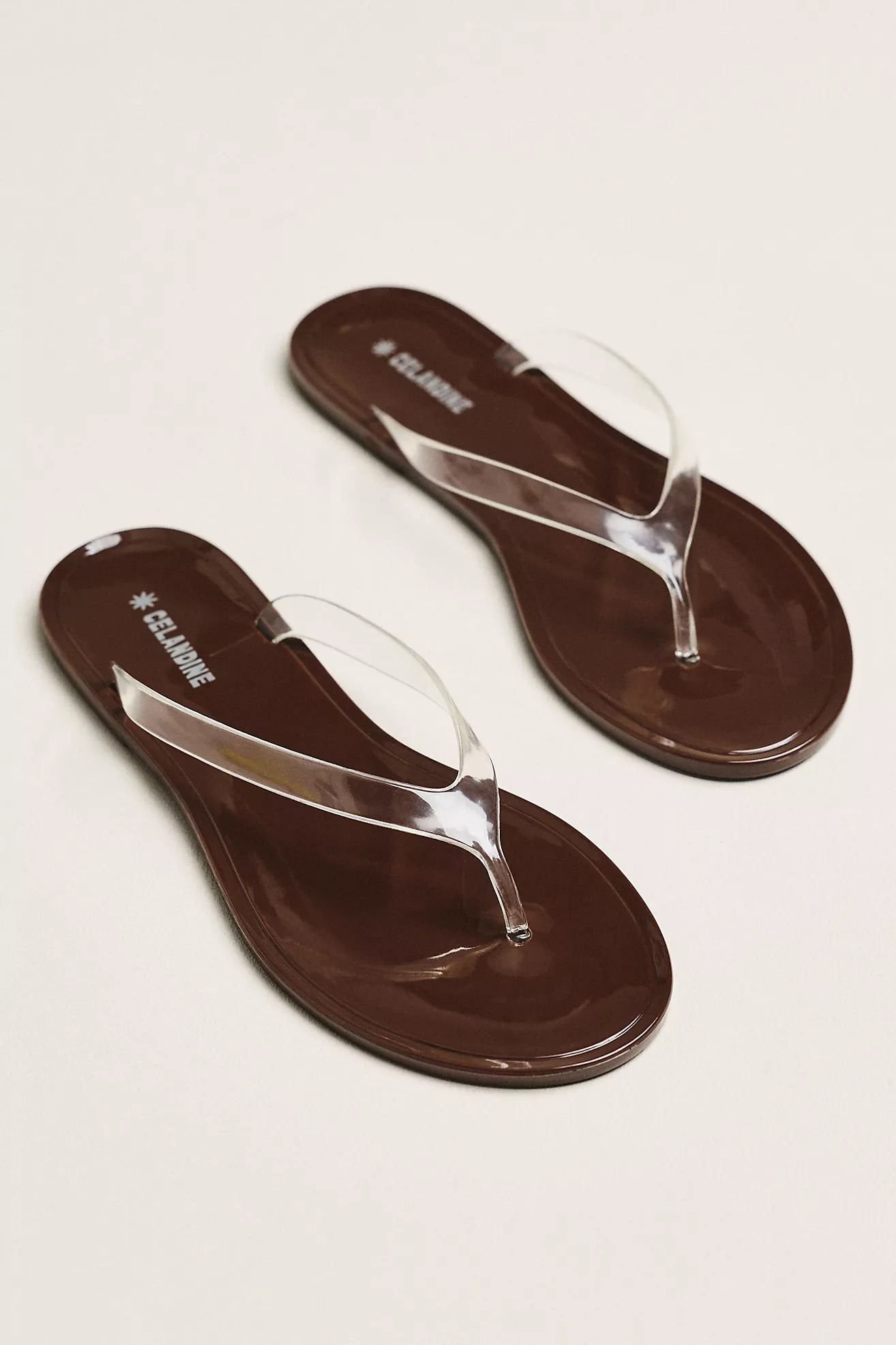 Anthropologie, Celandine Jelly Flip Flops