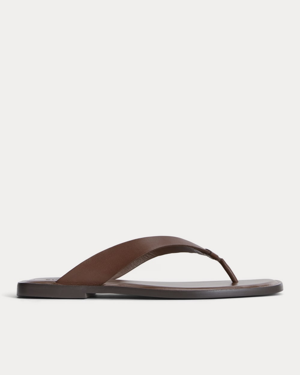 The Leather Flip Flop | Rum - 5