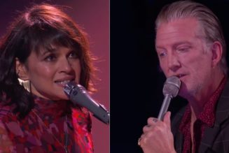 Norah Jones and Josh Homme Perform "Somethin Stupid!" Cover on Kimmel