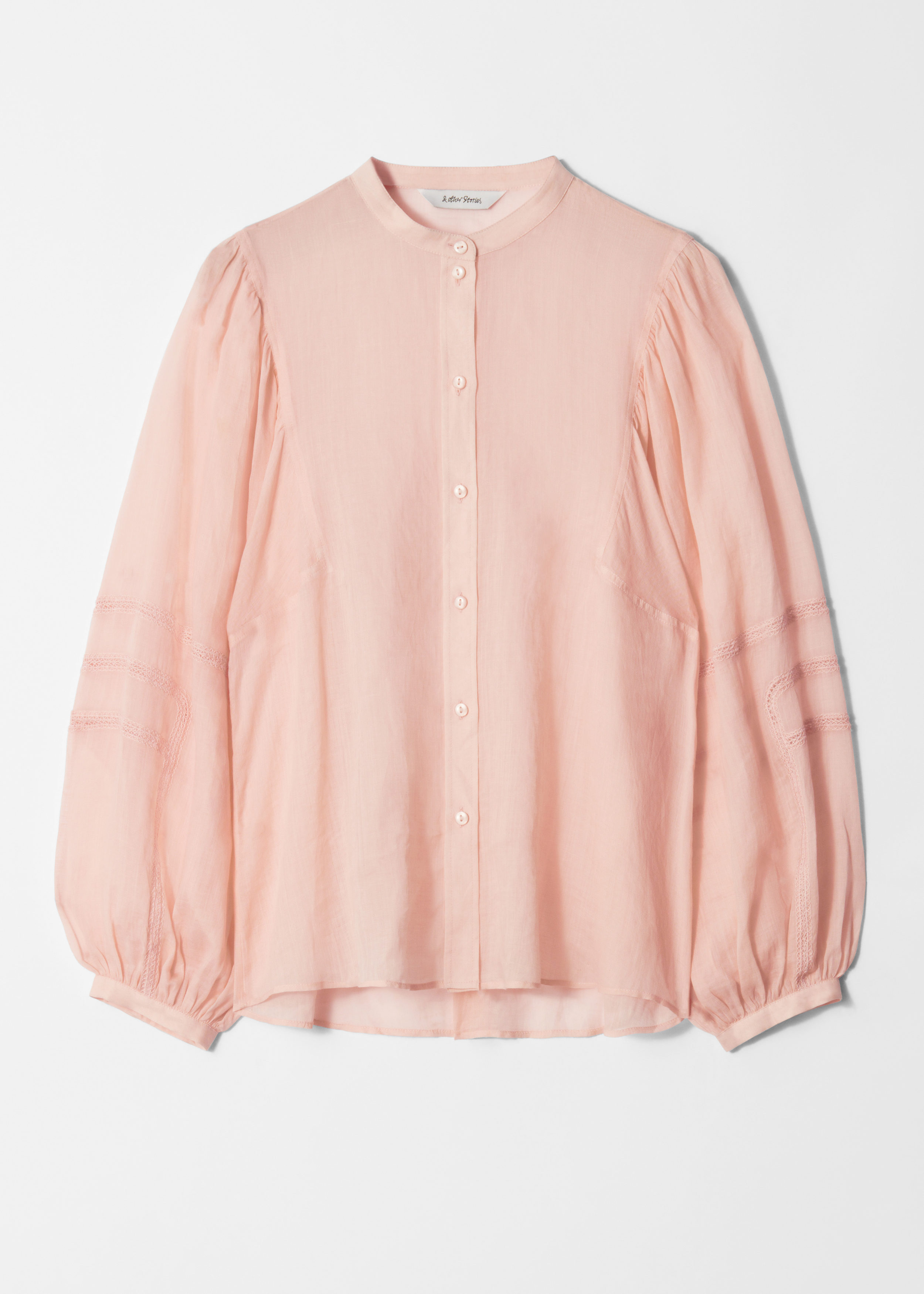 Voluminous Sleeve Blouse