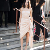 Not Butter Yellow—The Most Stylish Women In Paris Are Opting For This Pretty Shade Instead