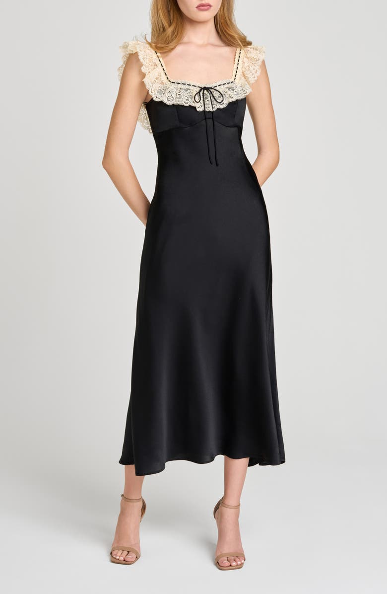 Ella Lace Trim Slipdress