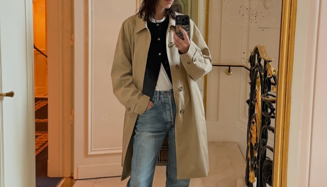 Pause the Trainers—Chic Londoners Wear This Spring Shoe Trend With This Jean Colour When In Paris