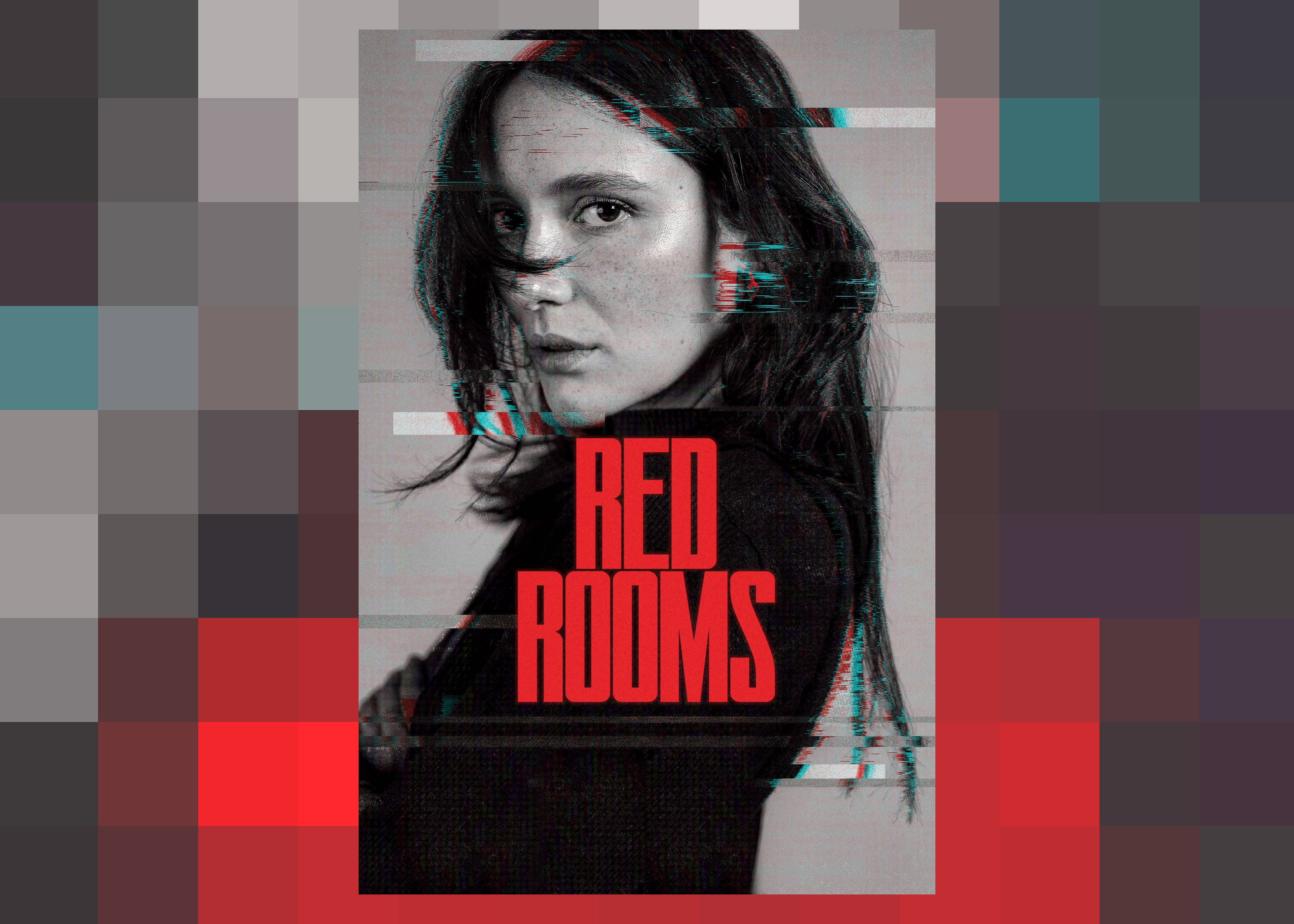 red rooms cover pixelated