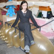 Rong Bao’s Strange Inflatable Sculptures Take the Edge Off