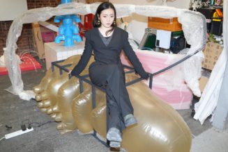 Rong Bao’s Strange Inflatable Sculptures Take the Edge Off