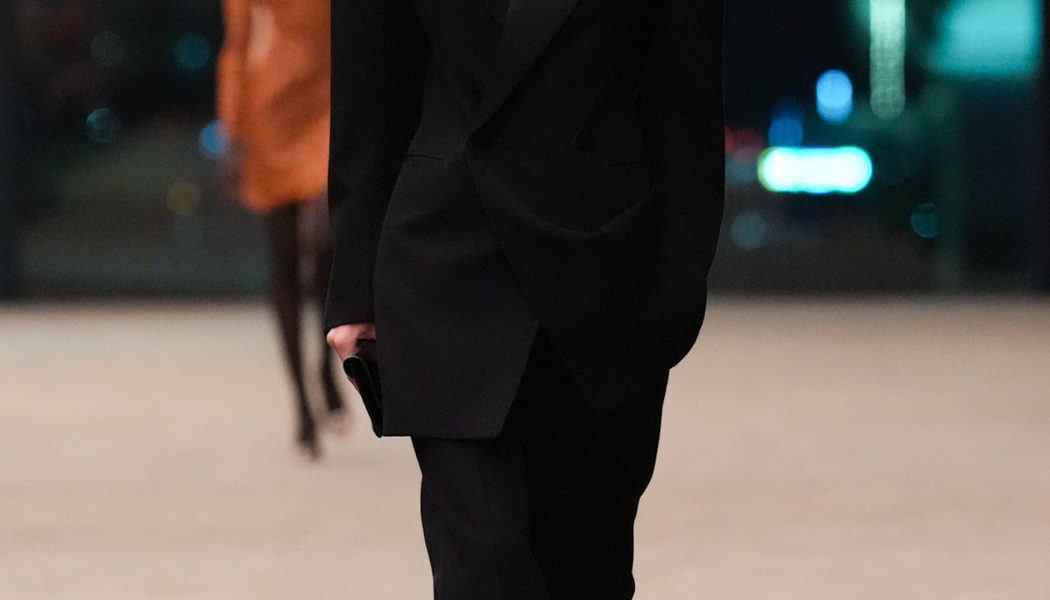 Saint Laurent's 2026 Take On Sexy: Smoking Jackets, Pencil Skirts, and Lots of Lace