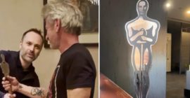 Sean Penn Given Special “Oscar” in Ukraine After Skipping Academy Awards