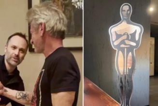 Sean Penn Given Special "Oscar" in Ukraine After Skipping Academy Awards