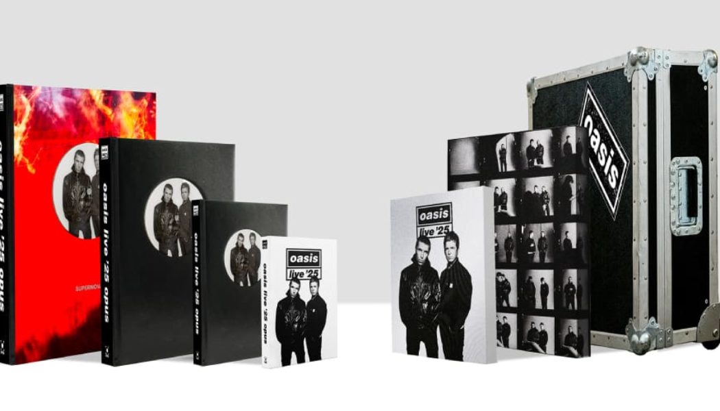 Simon Emmett and Opus’ ‘Oasis Live ‘25’ Photo Book To Receive Four Special Editions