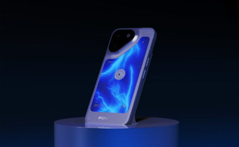 Tecno’s latest concept phone is lit by neon