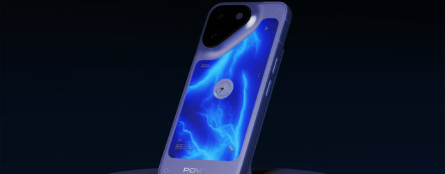Tecno’s latest concept phone is lit by neon